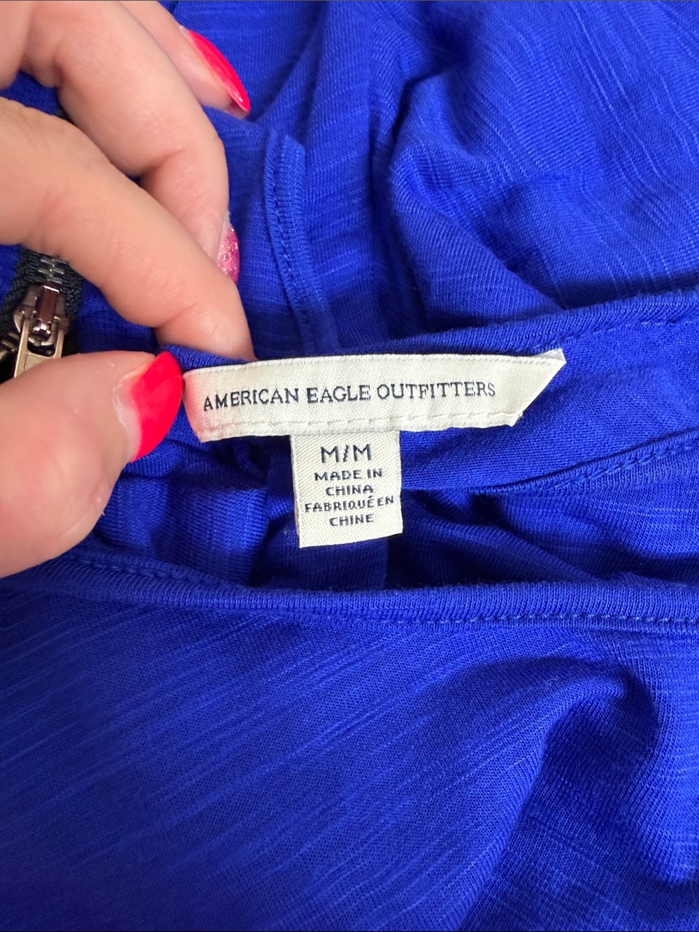 American Eagle Outfitters Royal Blue Racerback Tank - Picture 3 of 3